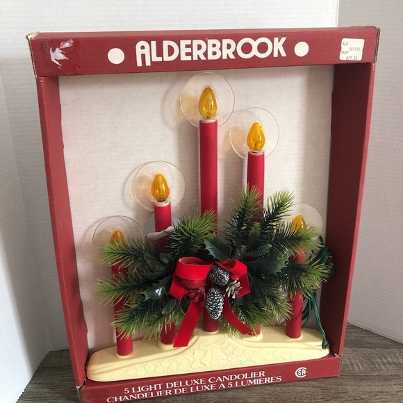 Vtg Alderbrook Candolier - Picture 3 of 7